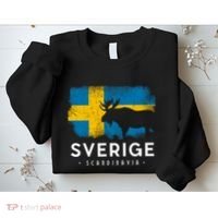 Sverige Scandinavia Midsommar Swedish Flag Sweden Sweatshirt thumb 2