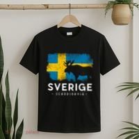 Sverige Scandinavia Midsommar Swedish Flag Sweden T-Shirt thumb 2