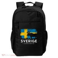 Sverige Scandinavia Midsommar Swedish Flag Sweden Backpack thumb 0