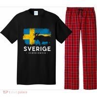 Sverige Scandinavia Midsommar Swedish Flag Sweden Pajama Set thumb 0