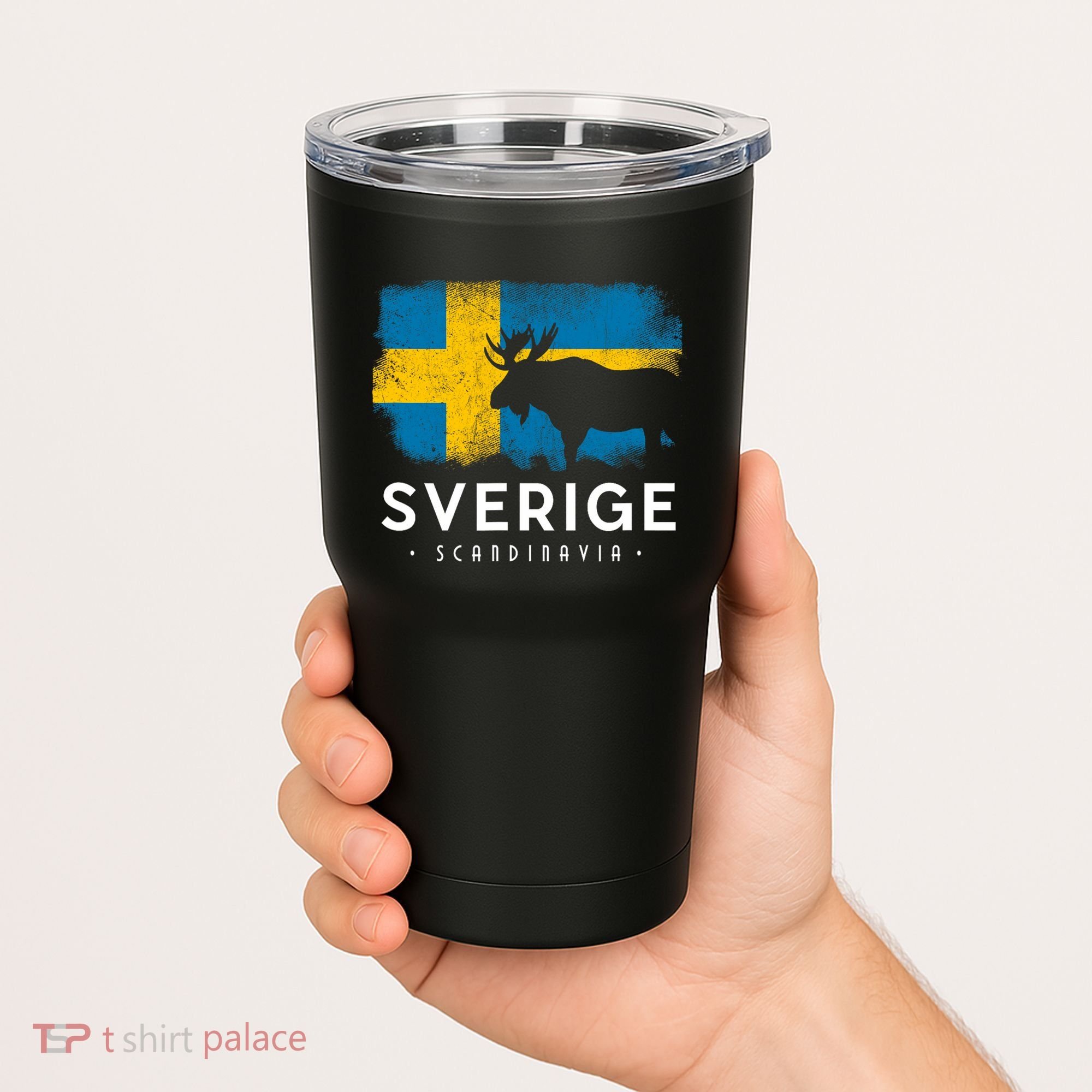Sverige Scandinavia Midsommar Swedish Flag Sweden Tumbler