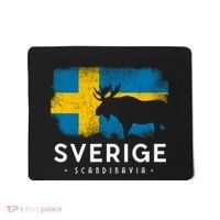 Sverige Scandinavia Midsommar Swedish Flag Sweden Mousepad thumb 0