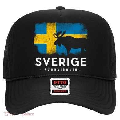 Sverige Scandinavia Midsommar Swedish Flag Sweden Hat