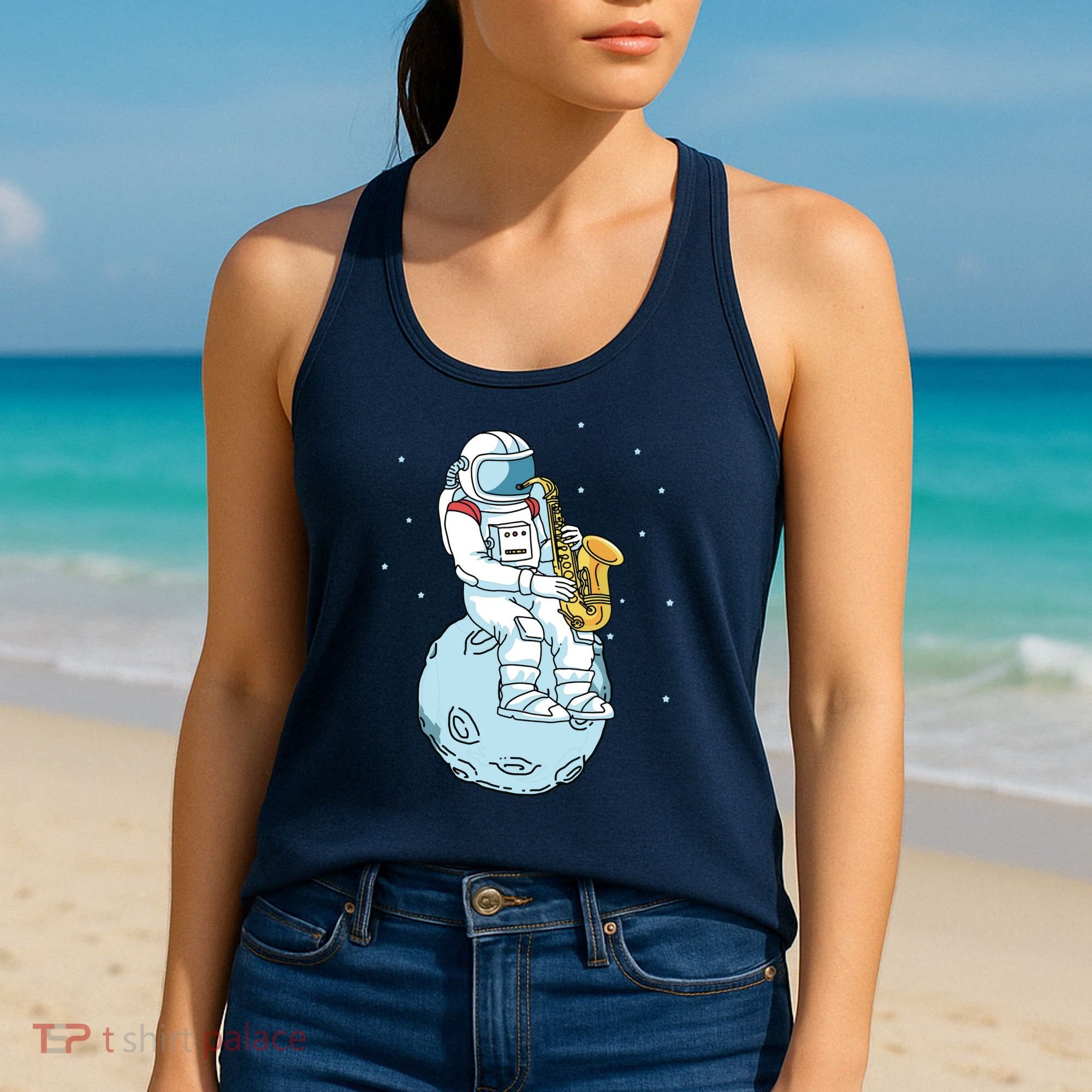 Saxophone Shirts Men Women Saxophonist Gifts Jazz Music Women's Tank Top