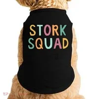 Stork Squad Matching Labor And Delivery Gift Doggie Tank thumb 0