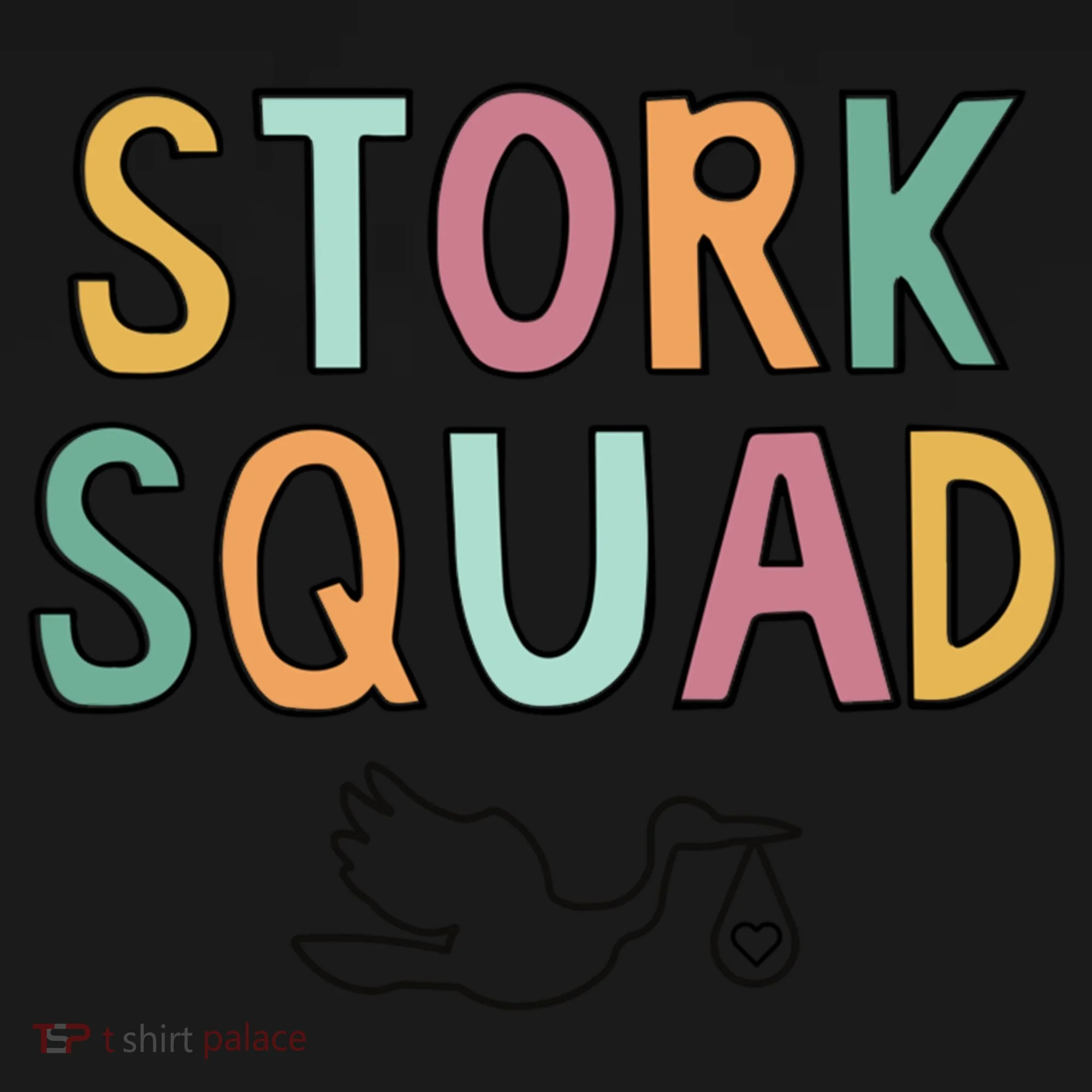 Stork Squad Matching Labor And Delivery Gift Doggie Tank