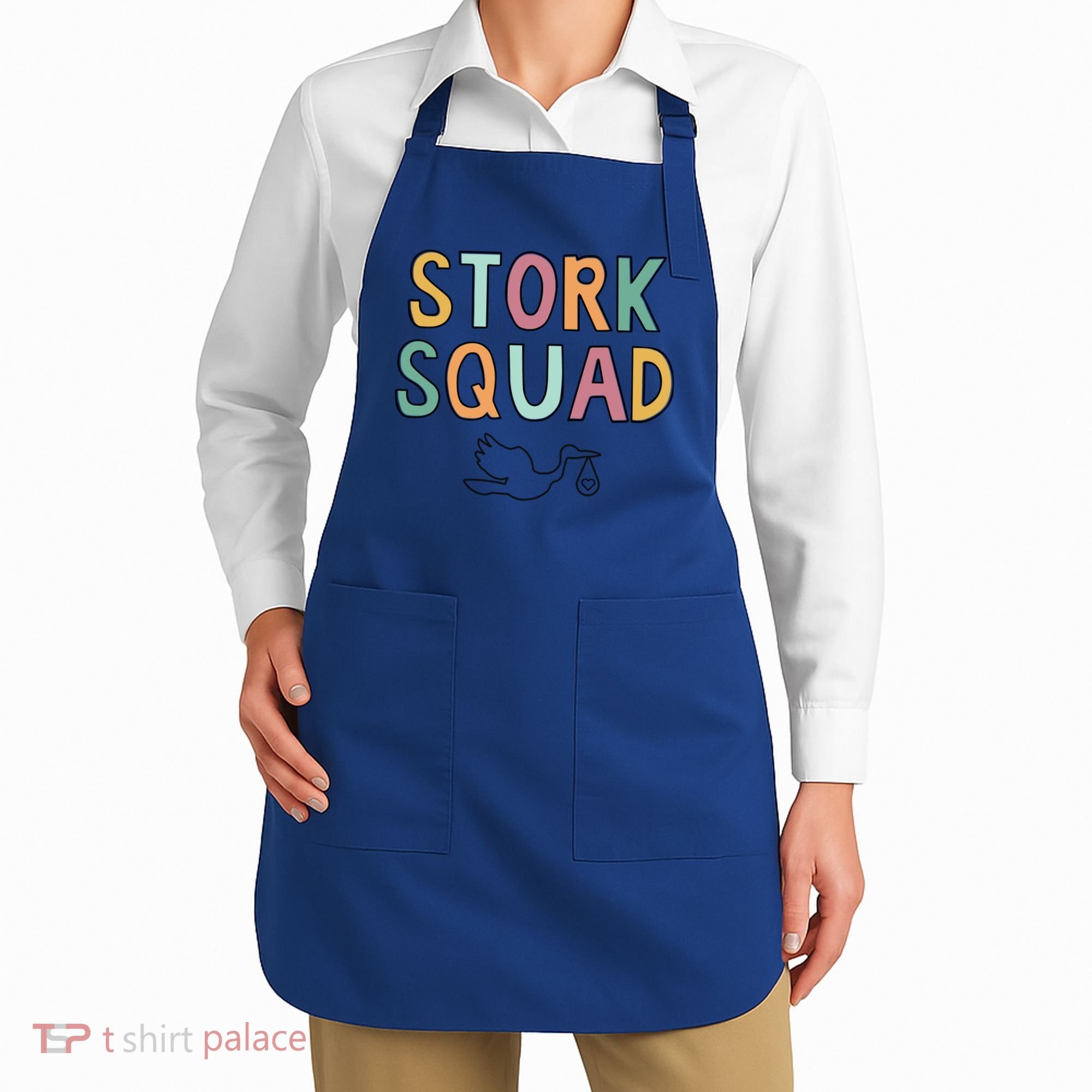 Stork Squad Matching Labor And Delivery Gift Apron