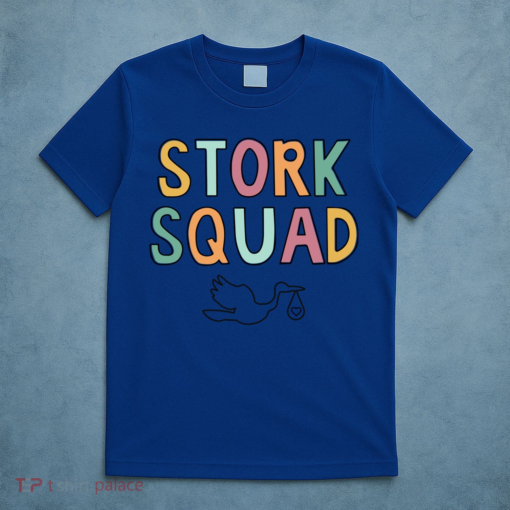 Stork Squad Matching Labor And Delivery Gift T-Shirt