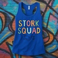 Stork Squad Matching Labor And Delivery Gift Women's Tank Top thumb 3