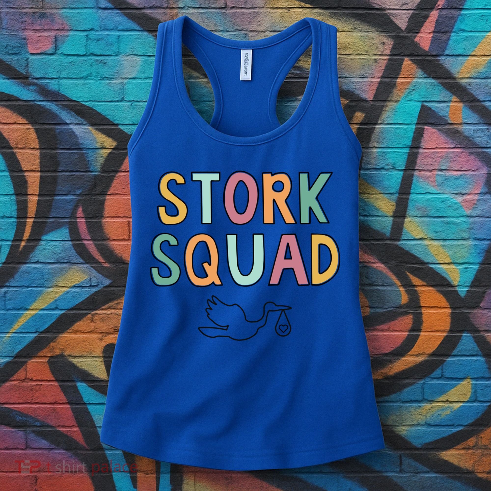 Stork Squad Matching Labor And Delivery Gift Women's Tank Top