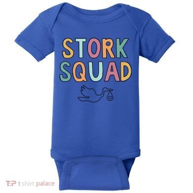 Stork Squad Matching Labor And Delivery Gift Baby Bodysuit