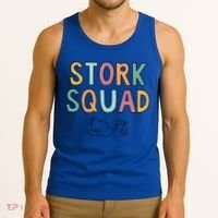 Stork Squad Matching Labor And Delivery Gift Tank Top thumb 3