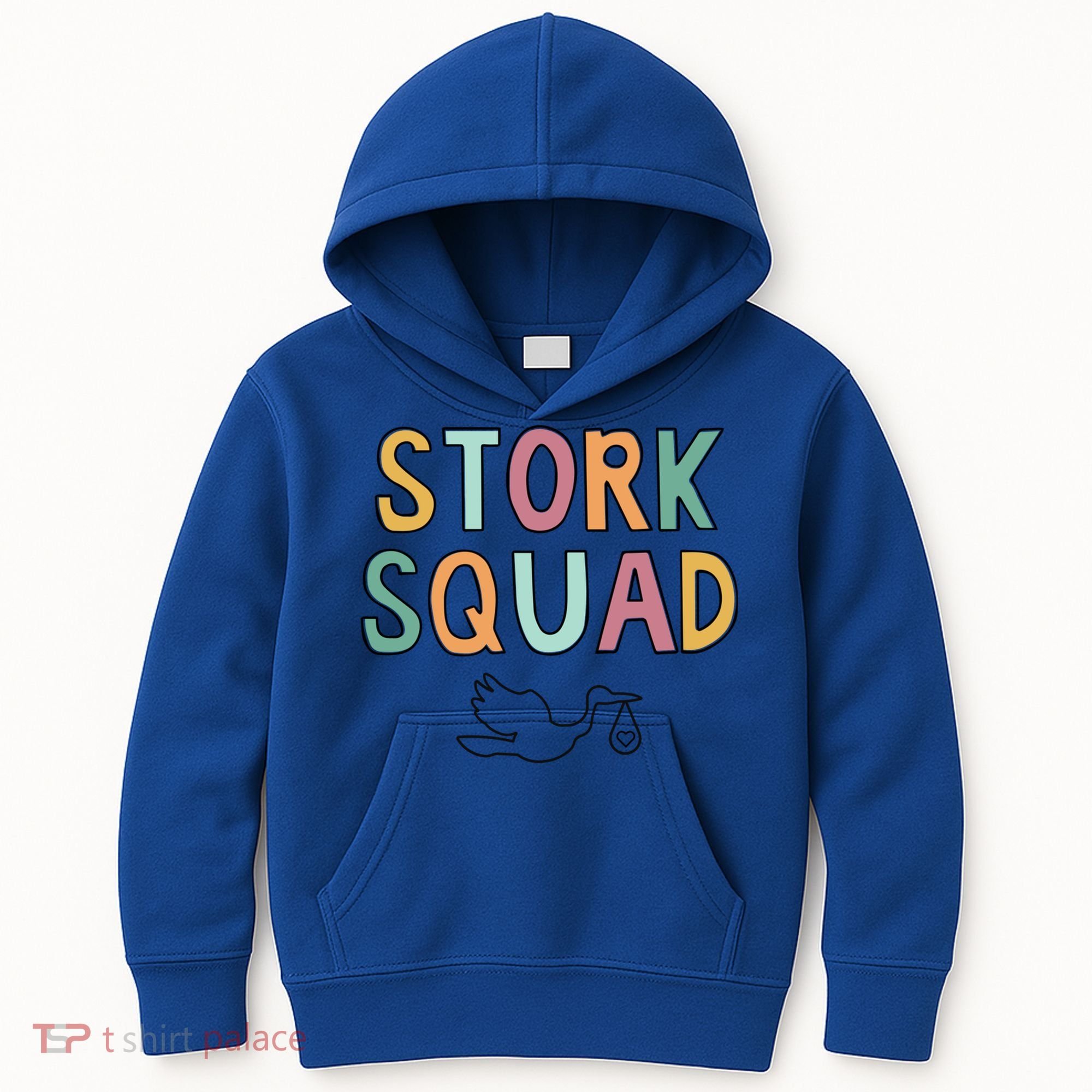 Stork Squad Matching Labor And Delivery Gift Kids Hoodie