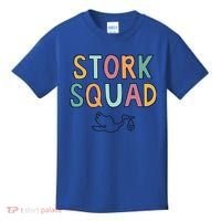 Stork Squad Matching Labor And Delivery Gift Kids T-Shirt thumb 0