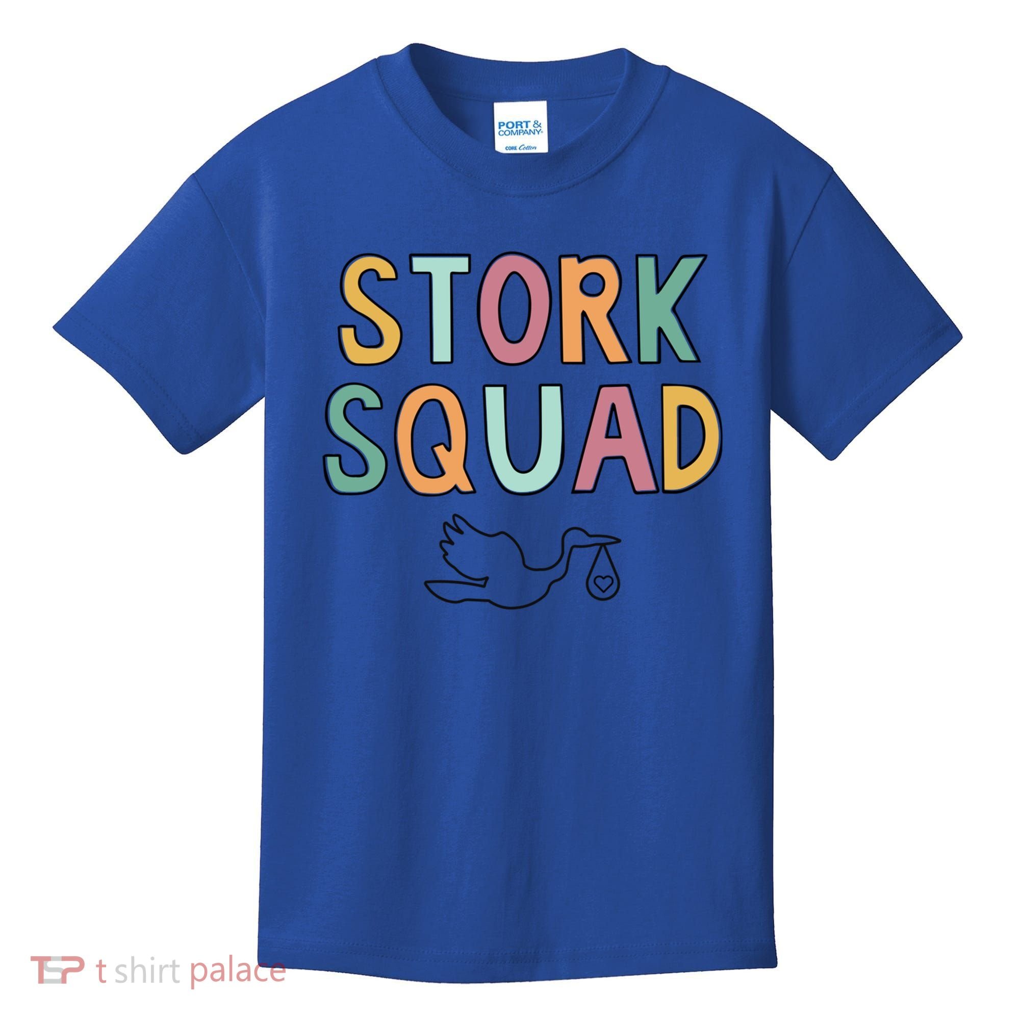 Stork Squad Matching Labor And Delivery Gift Kids T-Shirt