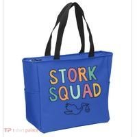 Stork Squad Matching Labor And Delivery Gift Tote Bag thumb 2