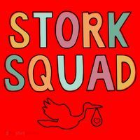 Stork Squad Matching Labor And Delivery Gift Santa Hat thumb 1