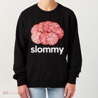Slommy Salami Meme Oddly Specific Funny Memes Internet Memes Women's Sweatshirt thumb 0