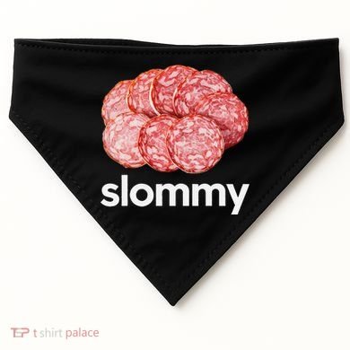 Slommy Salami Meme Oddly Specific Funny Memes Internet Memes USA-Made Doggie Bandana