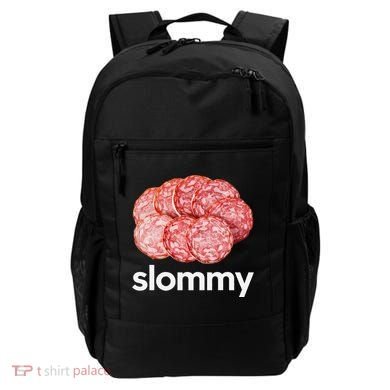 Slommy Salami Meme Oddly Specific Funny Memes Internet Memes Backpack