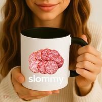 Slommy Salami Meme Oddly Specific Funny Memes Internet Memes Coffee Mug thumb 3