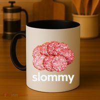 Slommy Salami Meme Oddly Specific Funny Memes Internet Memes Coffee Mug thumb 4