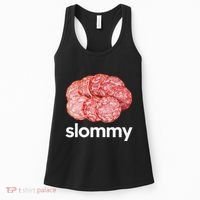 Slommy Salami Meme Oddly Specific Funny Memes Internet Memes Women's Tank Top thumb 0