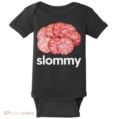 Slommy Salami Meme Oddly Specific Funny Memes Internet Memes Baby Bodysuit