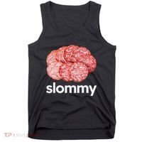 Slommy Salami Meme Oddly Specific Funny Memes Internet Memes Tank Top thumb 0