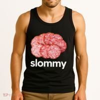 Slommy Salami Meme Oddly Specific Funny Memes Internet Memes Tank Top thumb 3