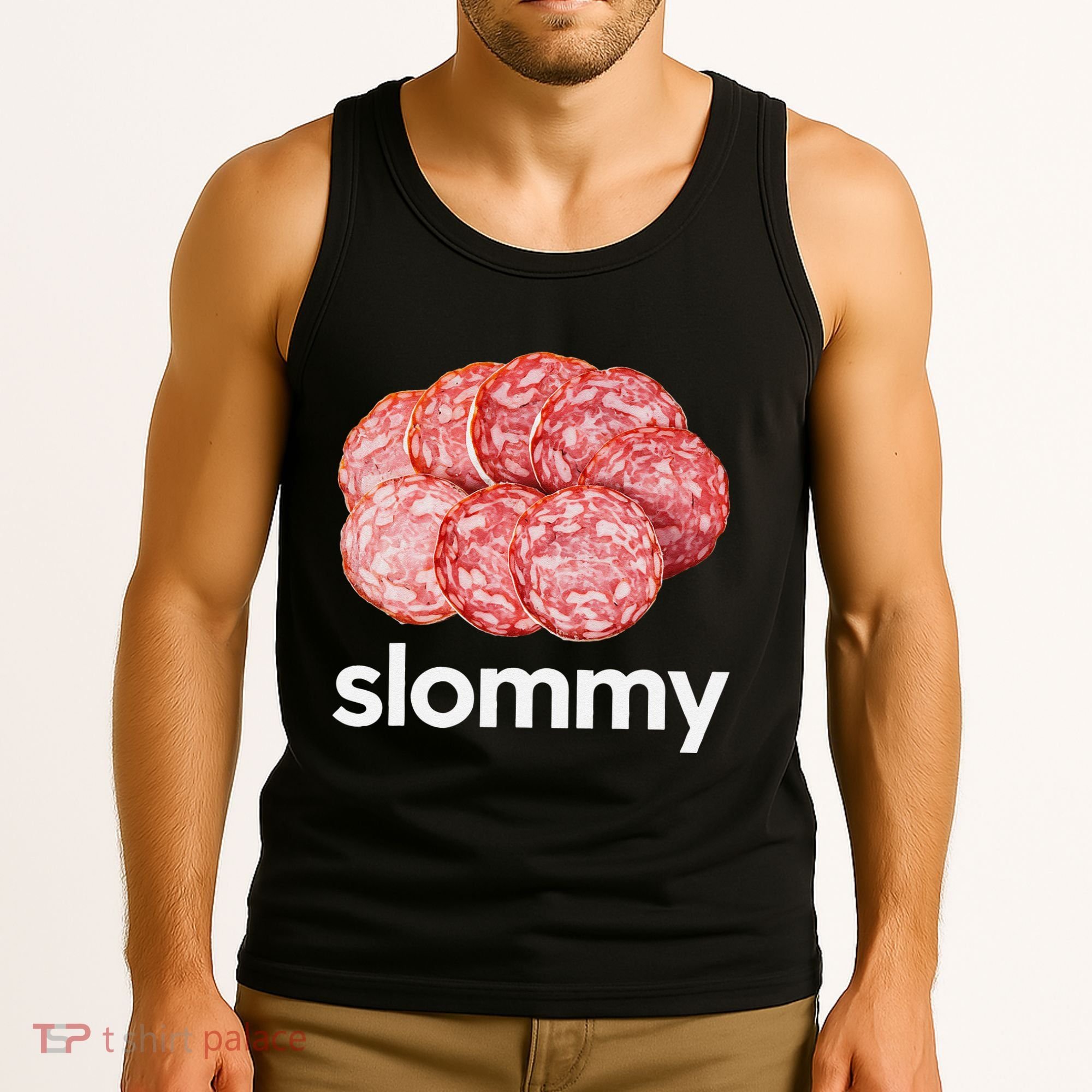Slommy Salami Meme Oddly Specific Funny Memes Internet Memes Tank Top