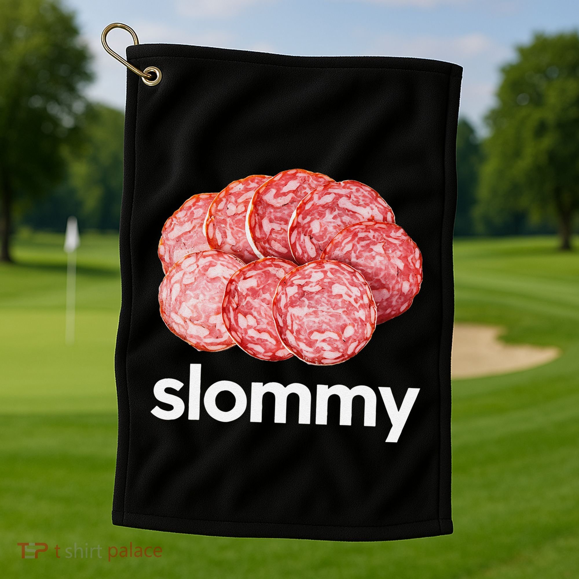 Slommy Salami Meme Oddly Specific Funny Memes Internet Memes Golf Towel