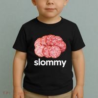 Slommy Salami Meme Oddly Specific Funny Memes Internet Memes Toddler T-Shirt thumb 2