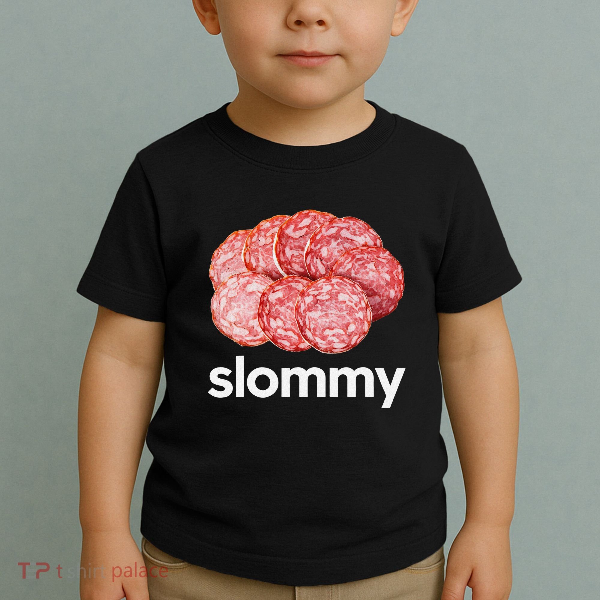 Slommy Salami Meme Oddly Specific Funny Memes Internet Memes Toddler T-Shirt