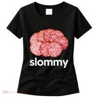 Slommy Salami Meme Oddly Specific Funny Memes Internet Memes Women's T-Shirt thumb 0