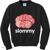 Slommy Salami Meme Oddly Specific Funny Memes Internet Memes Kids Sweatshirt thumb 0