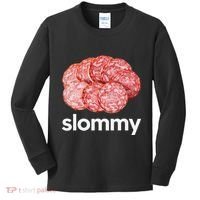 Slommy Salami Meme Oddly Specific Funny Memes Internet Memes Kids Long Sleeve Shirt thumb 0