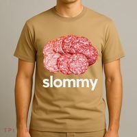Slommy Salami Meme Oddly Specific Funny Memes Internet Memes T-Shirt thumb 3