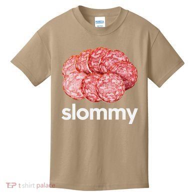 Slommy Salami Meme Oddly Specific Funny Memes Internet Memes Kids T-Shirt