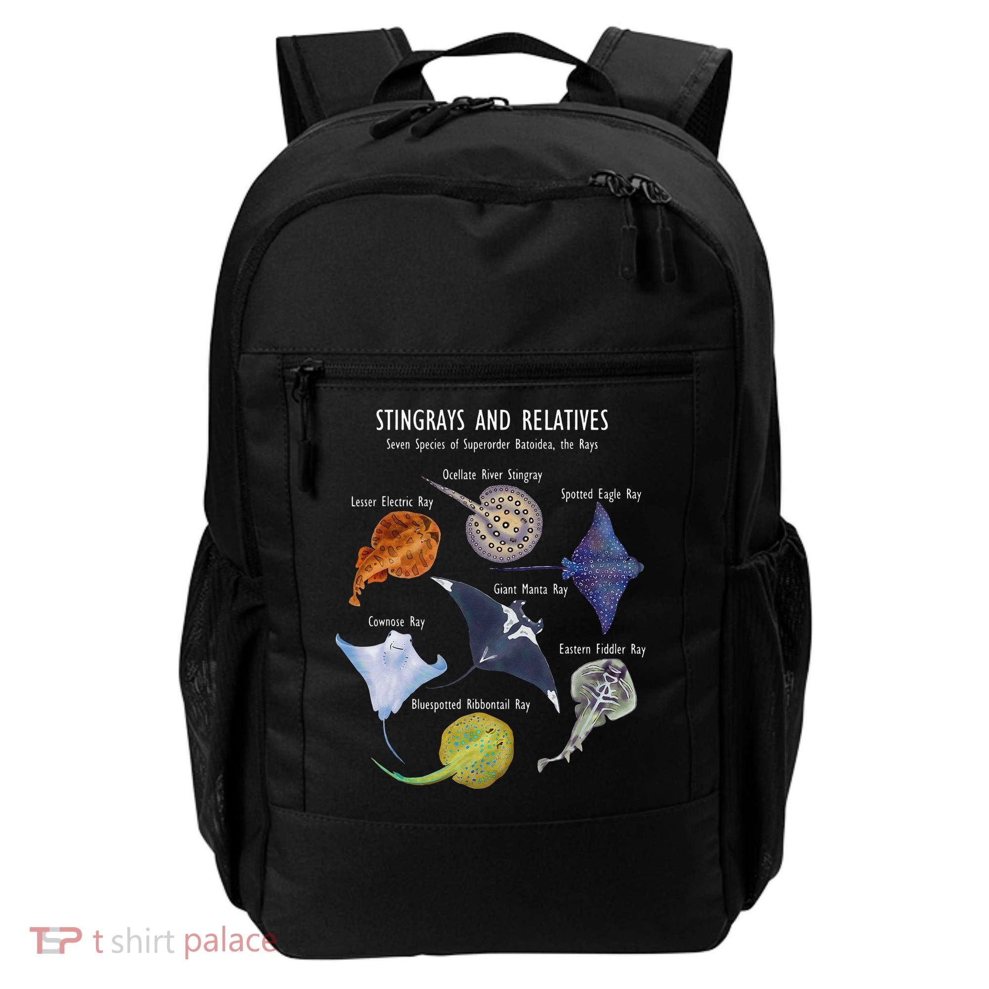 Stingray Species Manta Ray River Stingray And More Backpack