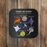 Stingray Species Manta Ray River Stingray And More Coaster thumb 0