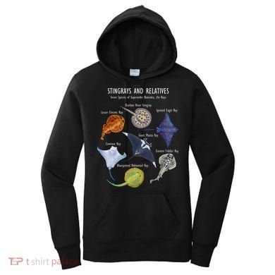 Stingray Species Manta Ray River Stingray And More Women's Hoodie