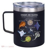 Stingray Species Manta Ray River Stingray And More 12oz Stainless Steel Coffee Mug thumb 2