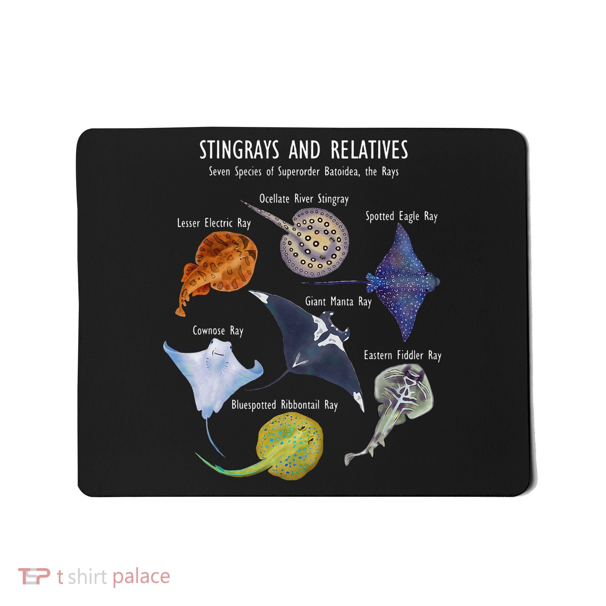 Stingray Species Manta Ray River Stingray And More Mousepad