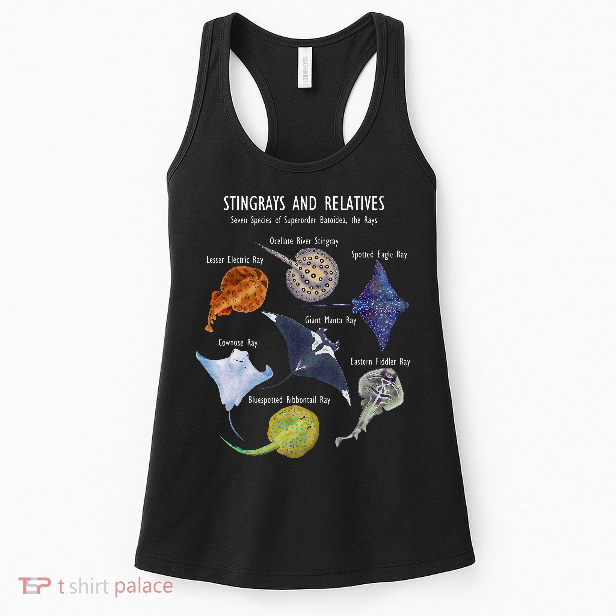 Stingray Species Manta Ray River Stingray And More Women's Tank Top