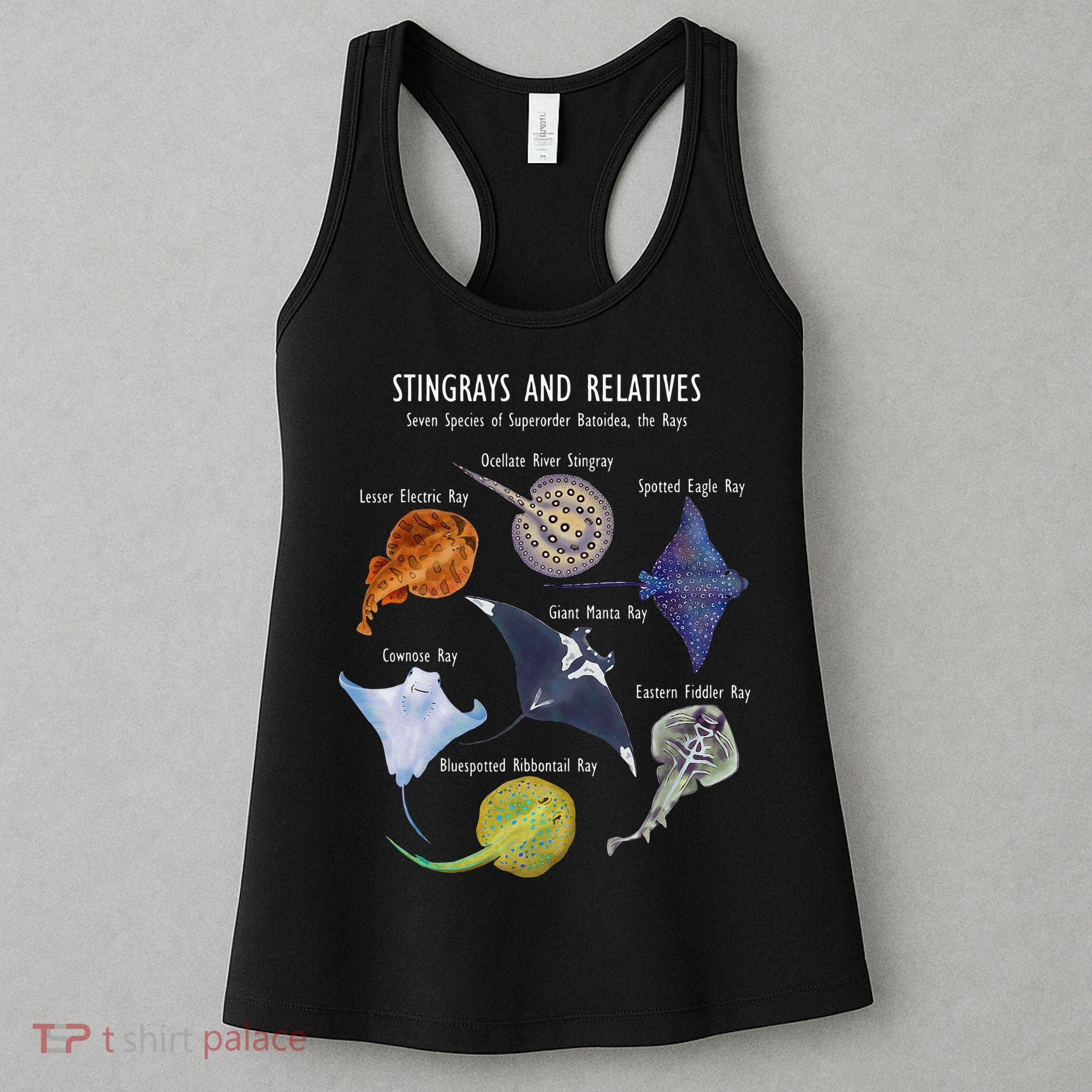 Stingray Species Manta Ray River Stingray And More Women's Tank Top