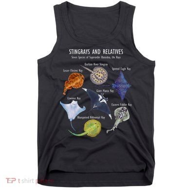 Stingray Species Manta Ray River Stingray And More Tank Top