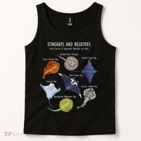 Stingray Species Manta Ray River Stingray And More Tank Top thumb 2