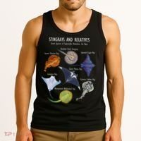 Stingray Species Manta Ray River Stingray And More Tank Top thumb 3