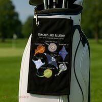 Stingray Species Manta Ray River Stingray And More Golf Towel thumb 2